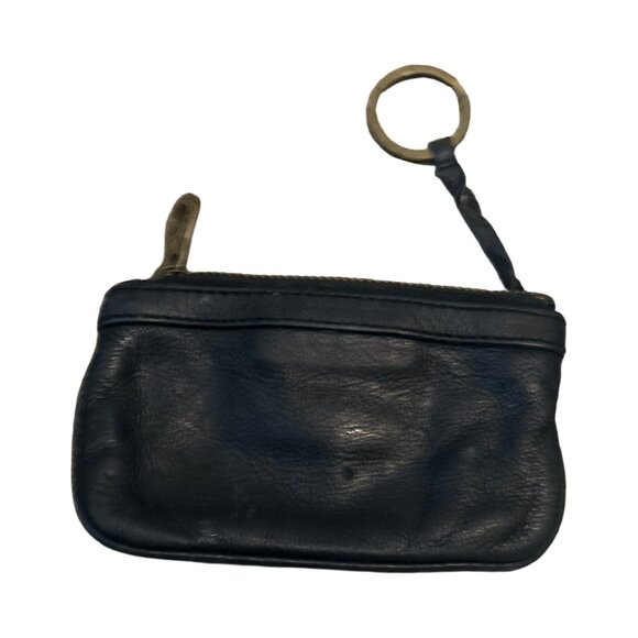 VINTAGE MARC JACOBS " Turnlock" Soft Leather Black Coin Y2K Mini Wristlet - Picture 6 of 11